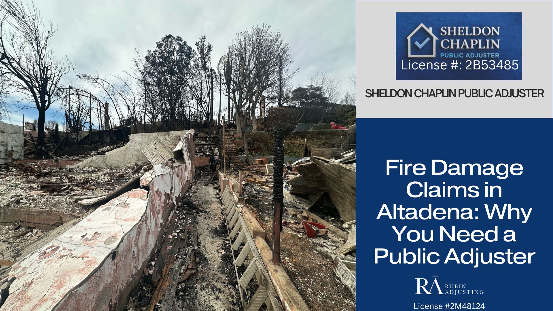 Public Adjuster Near Altadena, CA 4-Chaplin Public Adjusting