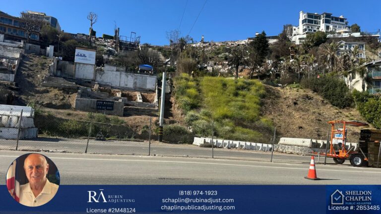 Fire Damage Claim near Pacific Palisades- Sheldon Chaplin - Public Adjuster - Woodland Hills, CA (6)