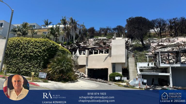 Fire Damage Insurance Claims near Pacific Palisades- Sheldon Chaplin - Public Adjuster - Woodland Hills, CA (6)