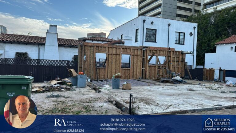 Fire Damage Claims - Public Adjusting - Sheldon Chaplin - Public Adjuster - Woodland Hills, CA (4)